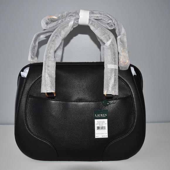 AUTHENTIC RALPH LAUREN MEDIUM LEATHER BAG - Picture 3 of 7